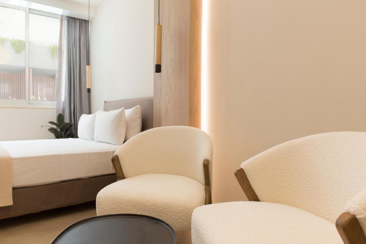 Living Stone Condo Hotel Athena Bagian luar foto