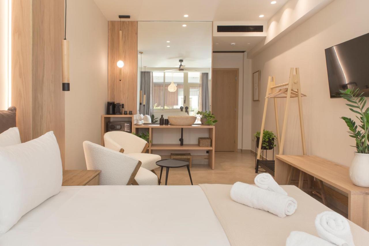 Living Stone Condo Hotel Athena Bagian luar foto