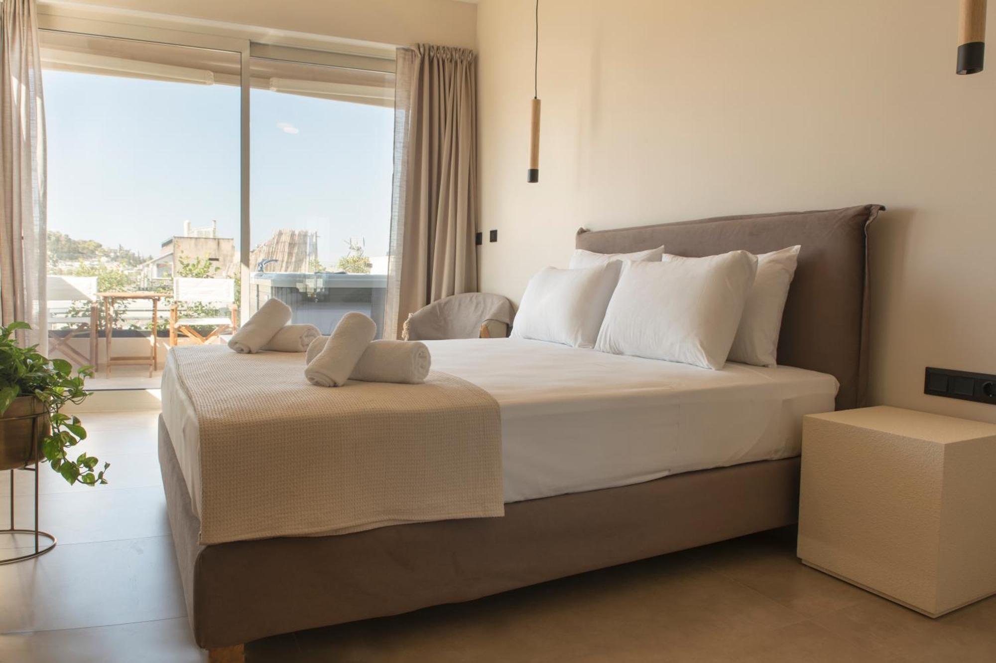 Living Stone Condo Hotel Athena Bagian luar foto